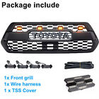 For 2016-2023 Tacoma Front Bumper Grill With Amber Led Lights   Garnish Sensor
