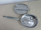 Us Army Navy Meat Can Massillon Al  Co  1945 Fork Spoon Knife Utensil M1942 Mess