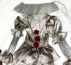 Pre-owned  522 Pennywise It Adult Woman Small 2-4 Costume 6 Piece Outfit