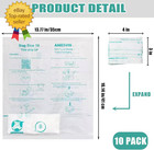 10 Pcs 14 x16  Expanding Packing Foam For Shipping Pc electronic Components equi