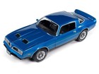 Autoworld Amm1331 1 18 1978 Pontiac Firebird Formula  martinique Blue 