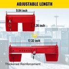 Vevor Heavy Duty Cargo Lock Cargo Container Lock 9 84 -17 32  Range With 2 Keys