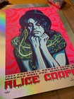 Alice Cooper Concert Poster Tx 2023 Foil Variant Ed Of 25 Justin Hampton