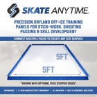 Precision Dryland Hockey Tiles     Expandable Off-ice Hockey Training Zones For   