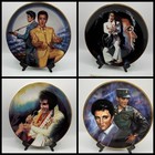 Hamilton Collection Elvis Remembered Set 8 Plates New In Box 1988 Music Art