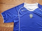 Brazil 2004 2005 Away Football Shirt Soccer Jersey Nike Xl Men Cbf National Team