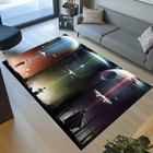 Starwars Rug  Star Wars Rug  Kids Room Rug  Area Rug boy Room Rug fan Rug 3d Rug