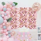 60x40cm Silk Rose Artificial Flower Wall Panel Wedding Party Backdrop Decoration
