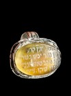Vtg 925 Silver Agate Jewish Kabbalah Amulet Protection Ring Ana Bekoach Prayer