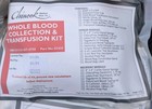 Lot Of 2 - Chinook Medical Gear Whole Blood Collection   Transfusion Kit 12 24