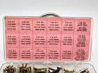 Falcon Screw Assortment Kit No 1400  2716   2779   2747 Brass Bronze Chrome Nos