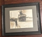 Antique 1912 Ss Alabama Great Lakes Passenger Steamship Framed Period Photo