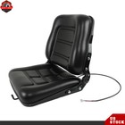 Universal Fold Down Forklift Seat For Clark Cat Hyster Yale Toyota Mitsubishi