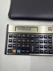 Vintage Hp Hewlett Packard 12c Calculator With Pouch Works Perfect Super Clean