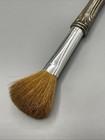 Vintage Antique Victorian Vanity Silver Plated Make-ups Brush