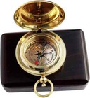 Antique Vintage Brass Pocket Compass Brass Nautical Compass Marine Compass Gift