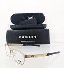 Brand New Authentic Oakley Eyeglasses 5132 - 0852 Satin Light Gold Surface Plate