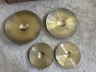 Vintage Avedis Zildjian Cymbals 1950s-70s - Matching Set 860g  1240  2211  3136g