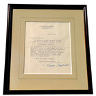 Eleanor Roosevelt Signed Typed Letter Autograph With Recipe 6 5 1961 President