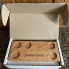 Codigo Tequila 1530 George Strait Shot Glass Set With Wooden Holder
