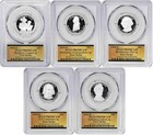 2026-s Semiquincentennial Silver Quarter Set Pr69dcam Fs Pcgs Anniv Label