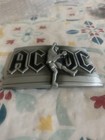Ac dc Metal Belt Buckle Ships From Usa  acdc  heavymetal