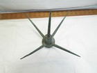 5-point Star spike Lightning Rod Weather Vane Topper Top Finial Star Barn Ball G