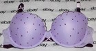 New Victoria s Secret Pink Wink Push-up Bra 38c Lace Mesh   Bikini Set Large Vs