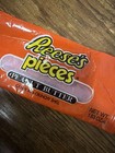 Vintage 1980s Reese   s Pieces Peanut Butter Candy Wrapper 1 63 Oz Empty