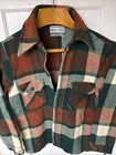 Maine Guide Congress Vintage Wool Mens M Lumberjack Ranch Shirt Jacket