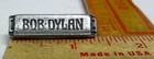 Bob Dylan Harmonica Pin Vintage Collectible Old Rock Band Folk Music Memorabilia