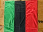 Weekend Sale Pan African Heritage Flag Unia Black Pride Power Rbg Canvas Cotton