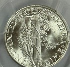 1945-d Mercury Dime Pcgs Ms65