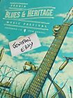 Peoria 2017 Blues Heritage Fest Screen Print Poster Ap   300 John Mayall Dr John