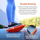 Body Sport Rocker Board For Balance Training  Standing Desk  Physical Therapy  