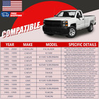 15pc Front End Suspension Kit W pu Bushings For 1995-1999 Chevy Gmc K1500 k2500