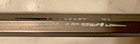 Rare Warrior Titan Pro Titanium Attack middie Lacrosse Shaft