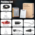 Foxwell Car Leak Detector Kit Evap Smoke Machine Vacuum Pipe Leakage Tester Tool