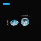 14000pcs Acrylic Wedding Table Diamonds 3mm Crystals Gems Light Blue Ab