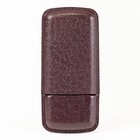 Louis Vuitton Cigar Case M30726 Taiga Leather Brown 3 Cigars Holder Lv Vintage