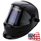 Solar Auto Darkening Welding Helmet W side View Welder Mask Tig Mig Arc Grinding