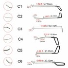 Whdz Puller Rods Dent Scratch Paintless Repair Tools Car Removal Body Multi Pcs