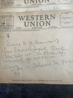 Vintage Western Union Telegrams  1930s Lot Of 5 Original