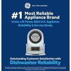 Ge Gdt650syvfs 24  Stainless Dishwasher 47dba 3rd Rack Open Box  new 