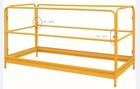 18 Foot Scaffold  Tower W  Hatch 1000 Lbs Capacity And 36  Adjustable Outriggers