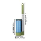 Disposable Toilet Brush Set Toilet Bowl Cleaning System Cleaners With Refills