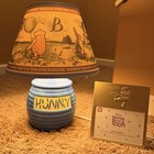 Vtg Y2k Winnie The Pooh  Nursery Lamp Hunny Pot With Shade Rare   Pic Frame Set
