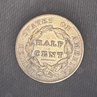 1828 Classic Head Half Cent 1 2c 13 Stars Early Us Copper Coin Mid Grade