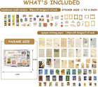 Scrapbook Supplies Pack  200 Pieces  For Art Journaling Bullet Junk Journal