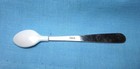 Vintage Gerber Baby Spoon White Soft Tip Bite Coating - 5 5  Long